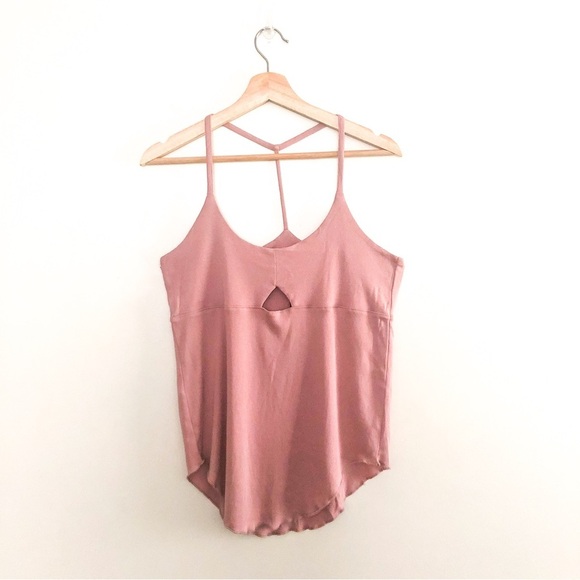 Chaser Baby Rib Spaghetti Back Tank Size Medium NWT - Picture 7 of 13